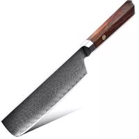 Adamaszkowy nóż kuchenny Iwaki - Cleaver KP20166