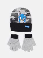GATE Zestaw czapki i rękawiczek Sonic