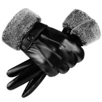 Męskie rękawiczki zimowe Tom - Czarny/Typ4 KP21517