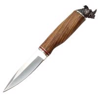 Nóż outdoorowy UNIQUE HEAD - Brązowy KP18120