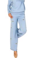 Spodnie damskie Comfort fit blue