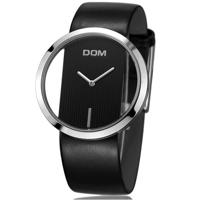 Zegarek damski DOM Lux - Czarny KP7107