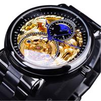 Zegarek FORSINING Luxury - Czarny KP14505