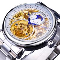 Zegarek FORSINING Luxury - Srebrny/Biały KP14506