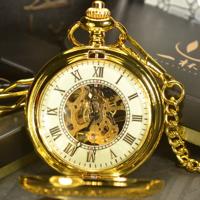 Zegarek kieszonkowy Luxury - Złoty KP4708