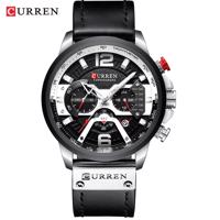 Zegarek Luxury CURREN - Czarny/Srebrny KP5430