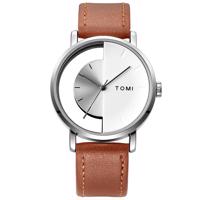 Zegarek TOMI - Brązowy/Srebrny KP14301