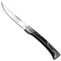 Nóż składany outdoor COLUMBIA-23,8/13cm - Czarny/Brązowy KP18075